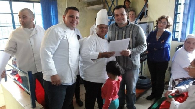 Formatura Auxiliar de Cozinha 19/11/2016