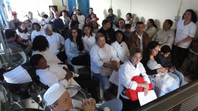 Formatura Auxiliar de Cozinha 19/11/2016