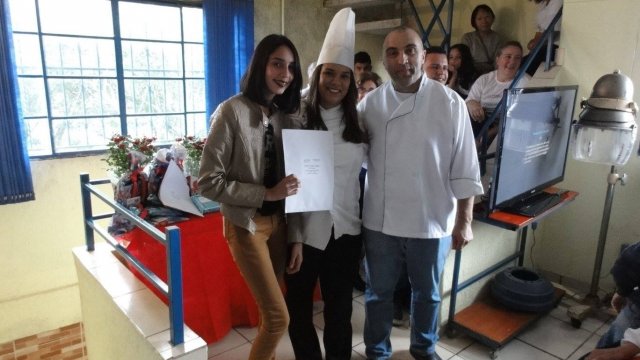 Formatura Auxiliar de Cozinha 19/11/2016